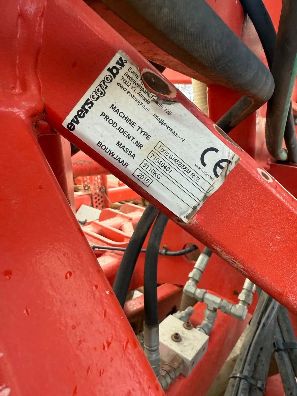 Schleudertankwagen tipa Kaweco Evers Toric SI 452 / 56 M R62 Schijvenbemester bouwland injecteu, Gebrauchtmaschine u Ruinerwold (Slika 8)