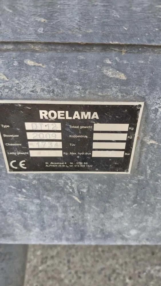 Schleudertankwagen of the type Kaweco Roelema DT 12 12 m3 Vacuumtank Talma giertank, Gebrauchtmaschine in Ruinerwold (Picture 9)