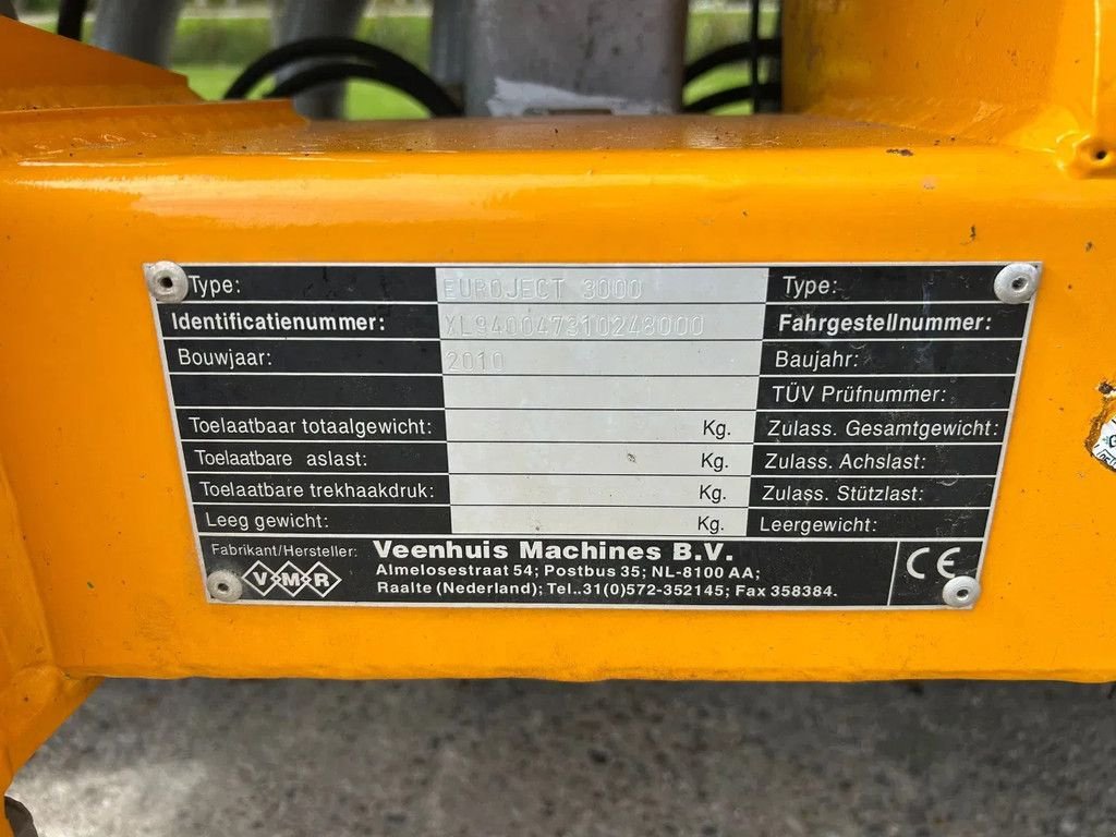 Schleudertankwagen του τύπου Veenhuis Euroject 3000 5.50 bemester zodebemester, Gebrauchtmaschine σε Ruinerwold (Φωτογραφία 3)