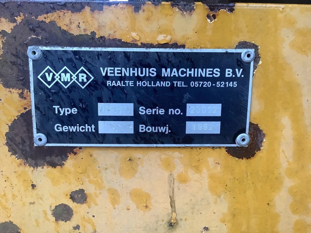 Schleudertankwagen a típus Veenhuis VMB 6800 Vacuumtank + bemester, Gebrauchtmaschine ekkor: Ruinerwold (Kép 11)