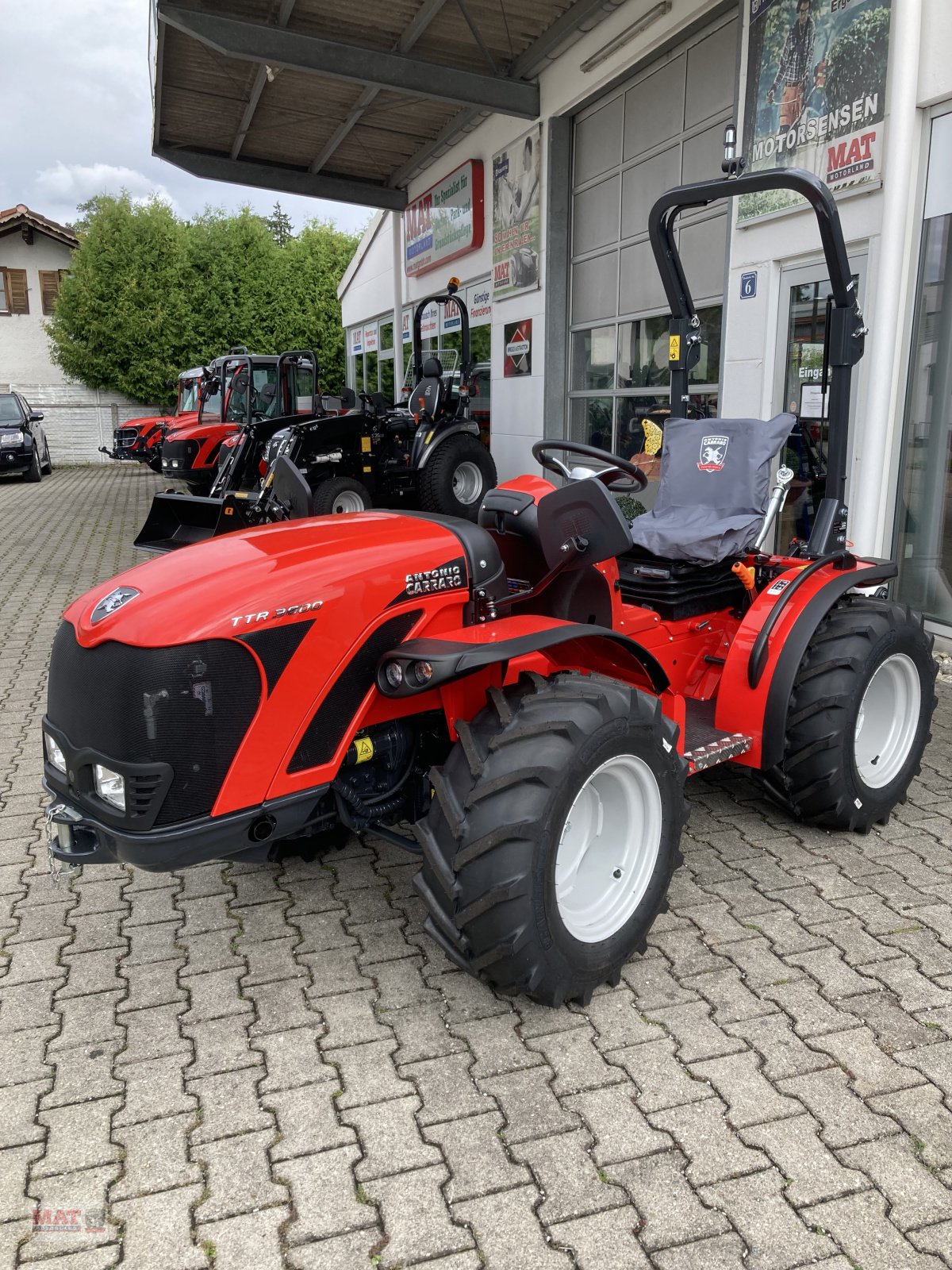 Schmalspurtraktor typu Antonio Carraro TTR 3800, Neumaschine v Waldkraiburg (Obrázek 2)