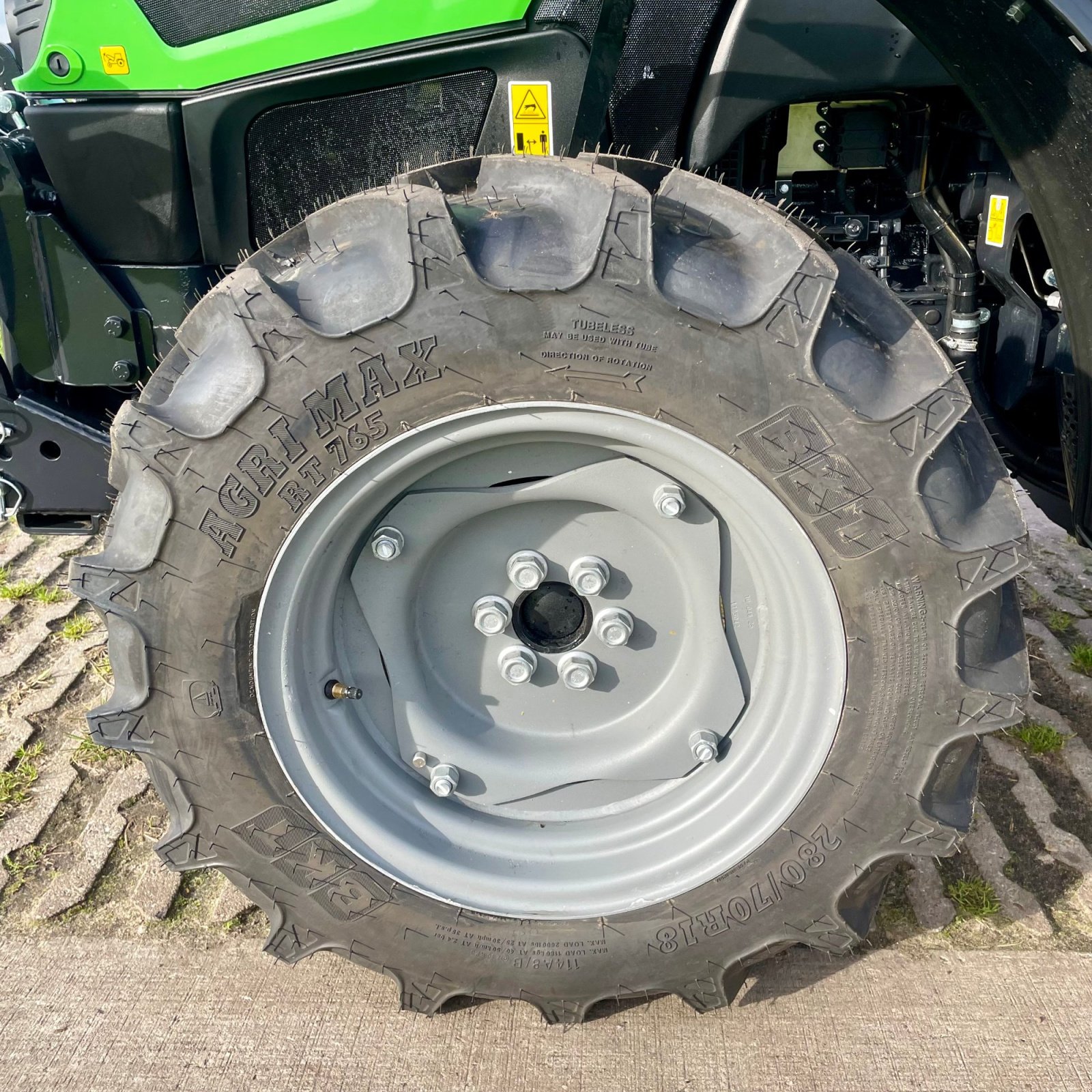 Schmalspurtraktor от тип Deutz-Fahr 5080 DF Ecoline, Neumaschine в BALKBRUG (Снимка 23)