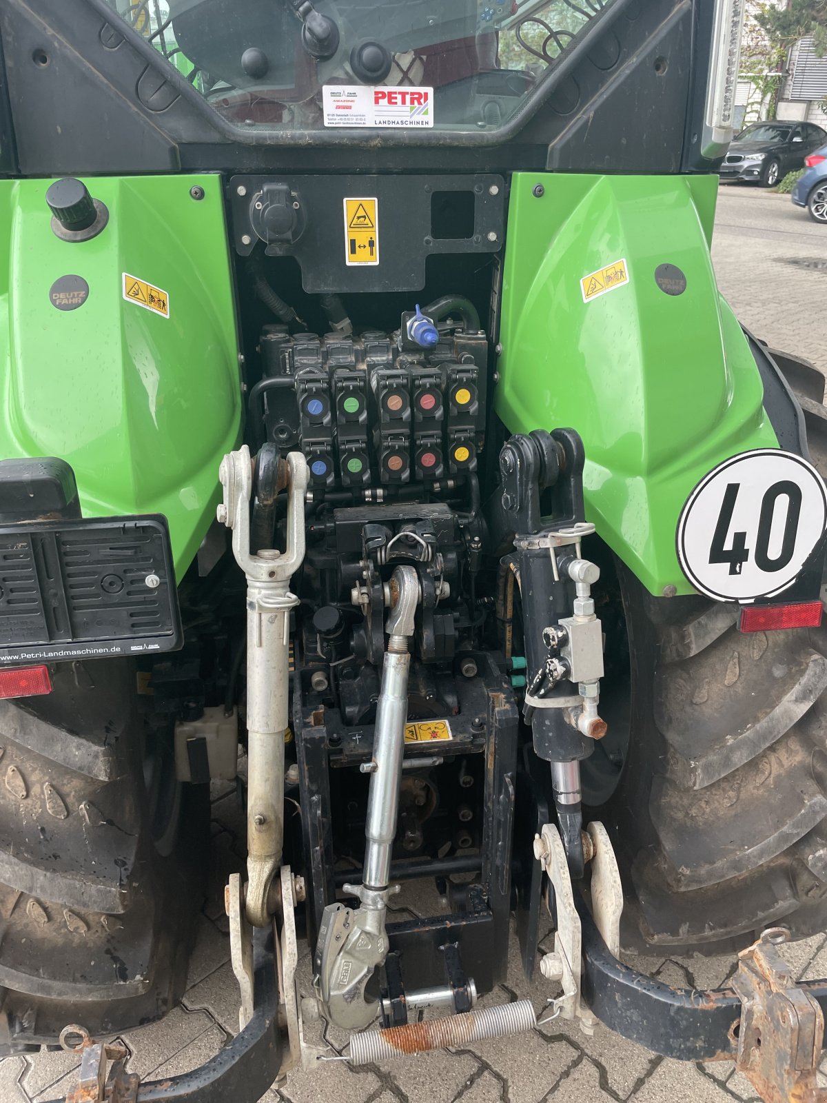 Schmalspurtraktor typu Deutz-Fahr 5105 DS TTV, Gebrauchtmaschine v Dannstadt-Schauernheim (Obrázek 4)