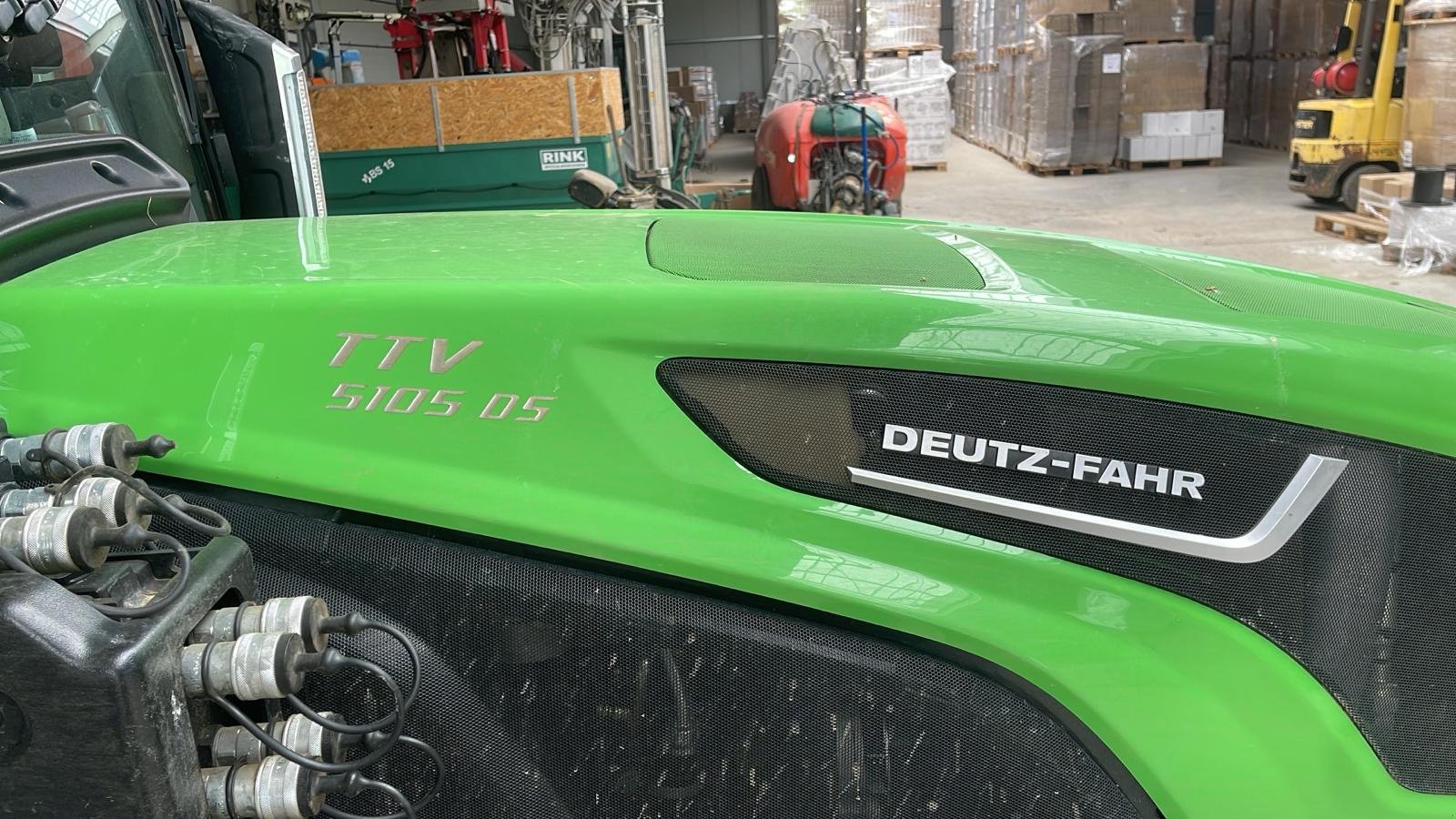 Schmalspurtraktor des Typs Deutz 5105 DS TTV, Gebrauchtmaschine in Dannstadt-Schauernheim (Bild 4)