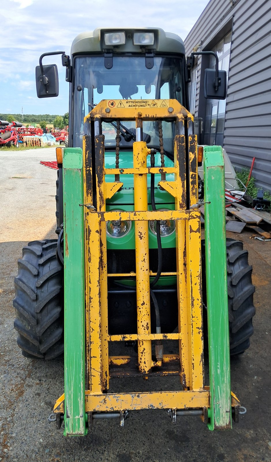 Schmalspurtraktor des Typs Deutz Agro Compact 70F, Gebrauchtmaschine in Strem (Bild 3)