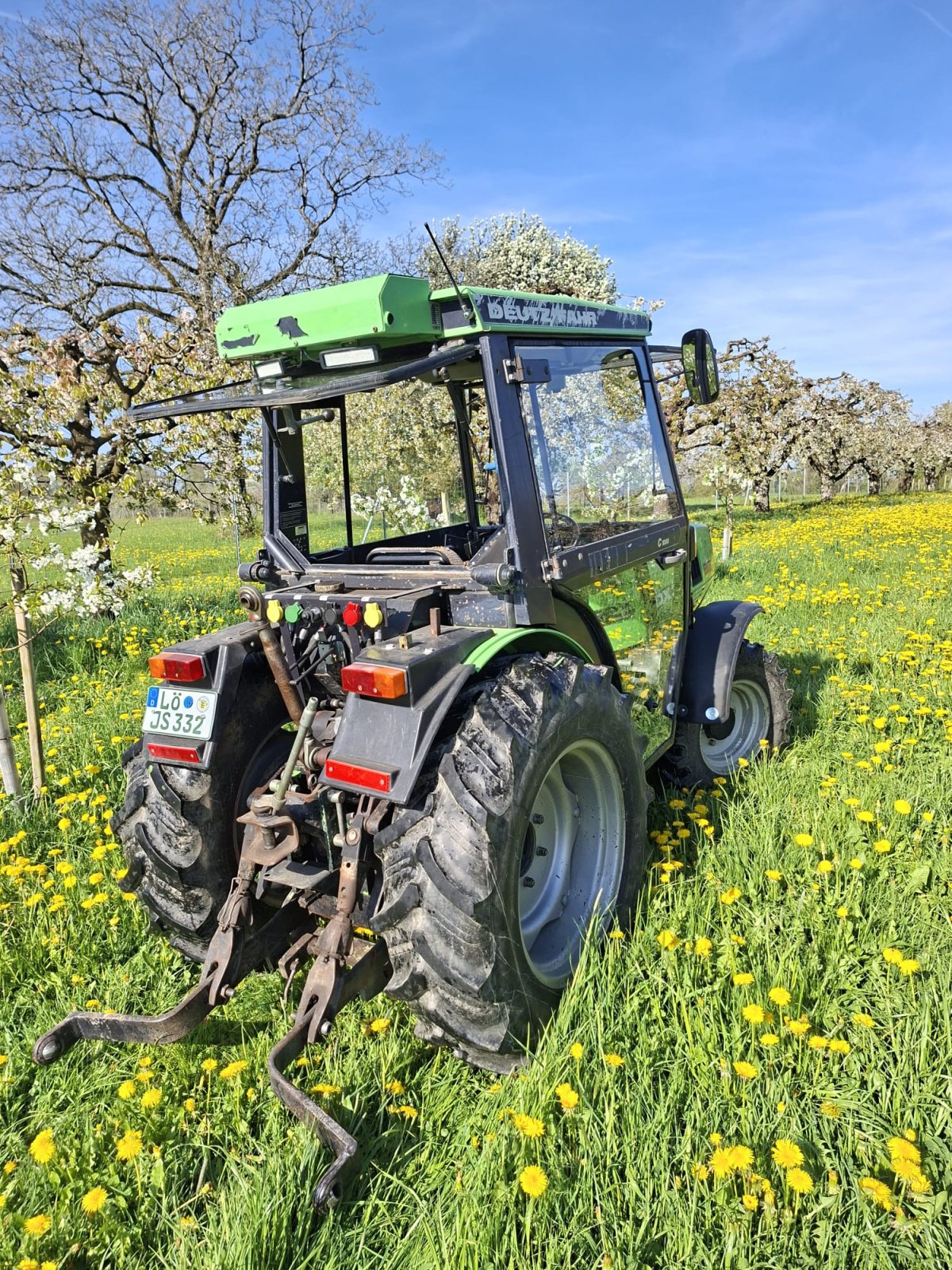 Schmalspurtraktor типа Deutz DX 3.30 V, Gebrauchtmaschine в Maulburg (Фотография 3)