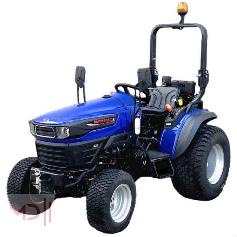 Schmalspurtraktor del tipo Farmtrac MD Farmtrac  22  Kleintraktor mit Rasenbereifung, Neumaschine In Zeven (Immagine 7)