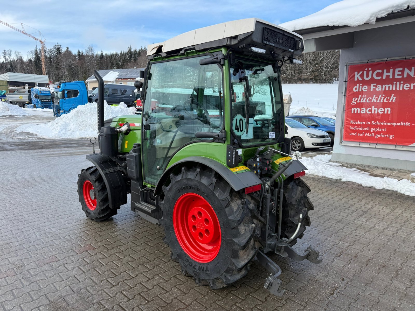 Schmalspurtraktor от тип Fendt 209 V Vario +Neu+  Unfallfahrzeug, Neumaschine в Neureichenau (Снимка 3)