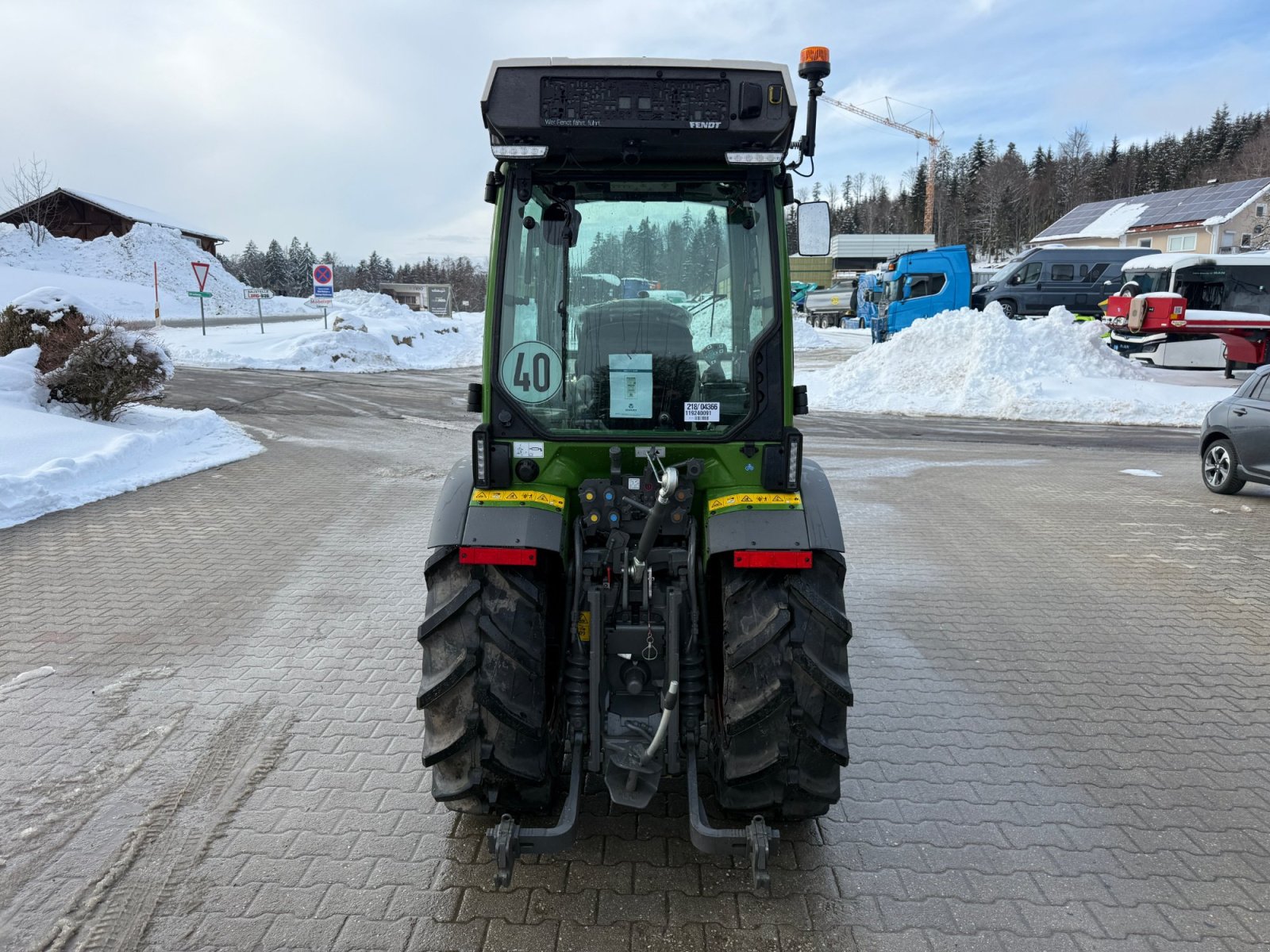 Schmalspurtraktor от тип Fendt 209 V Vario +Neu+  Unfallfahrzeug, Neumaschine в Neureichenau (Снимка 4)