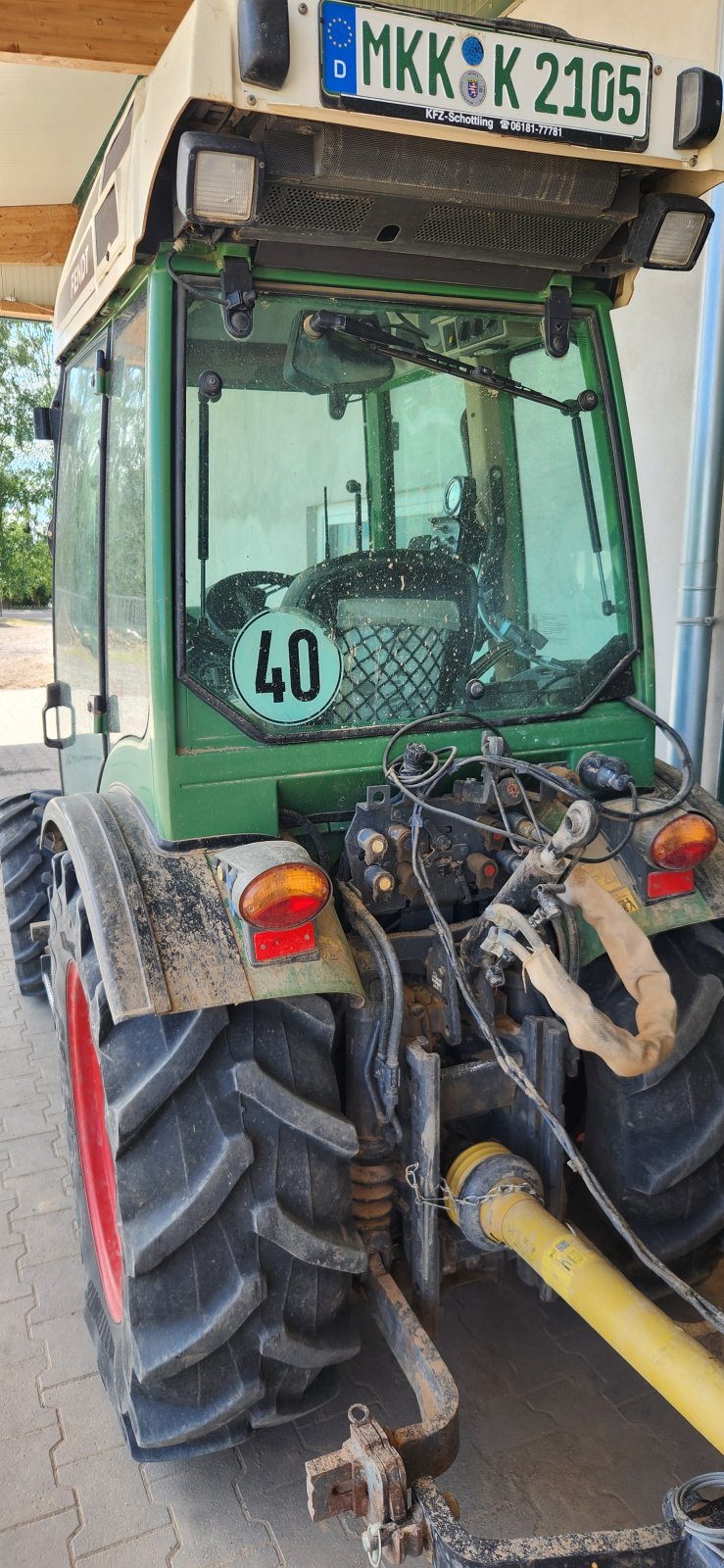 Schmalspurtraktor typu Fendt 209 Vario V, Gebrauchtmaschine v Bruchköbel (Obrázek 2)