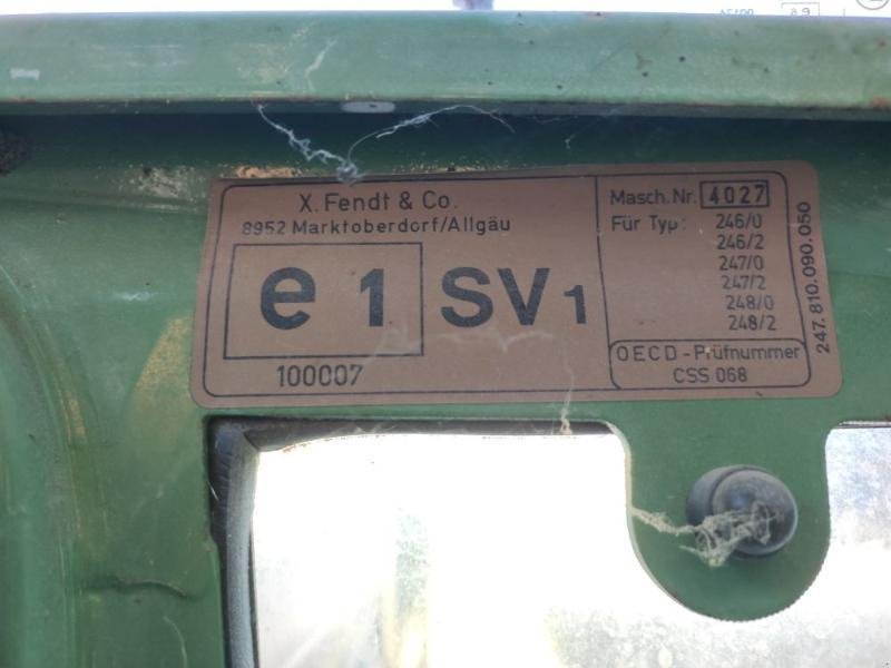 Schmalspurtraktor za tip Fendt 280P, Gebrauchtmaschine u GEMOZAC (Slika 8)