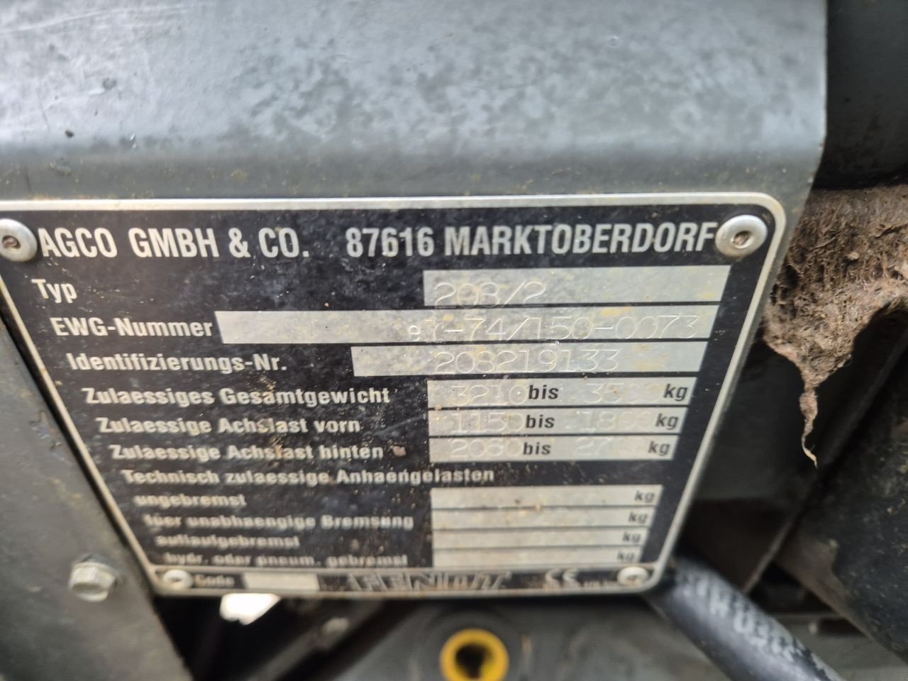 Schmalspurtraktor tip Fendt 280v, Gebrauchtmaschine in Weiteveen (Poză 8)