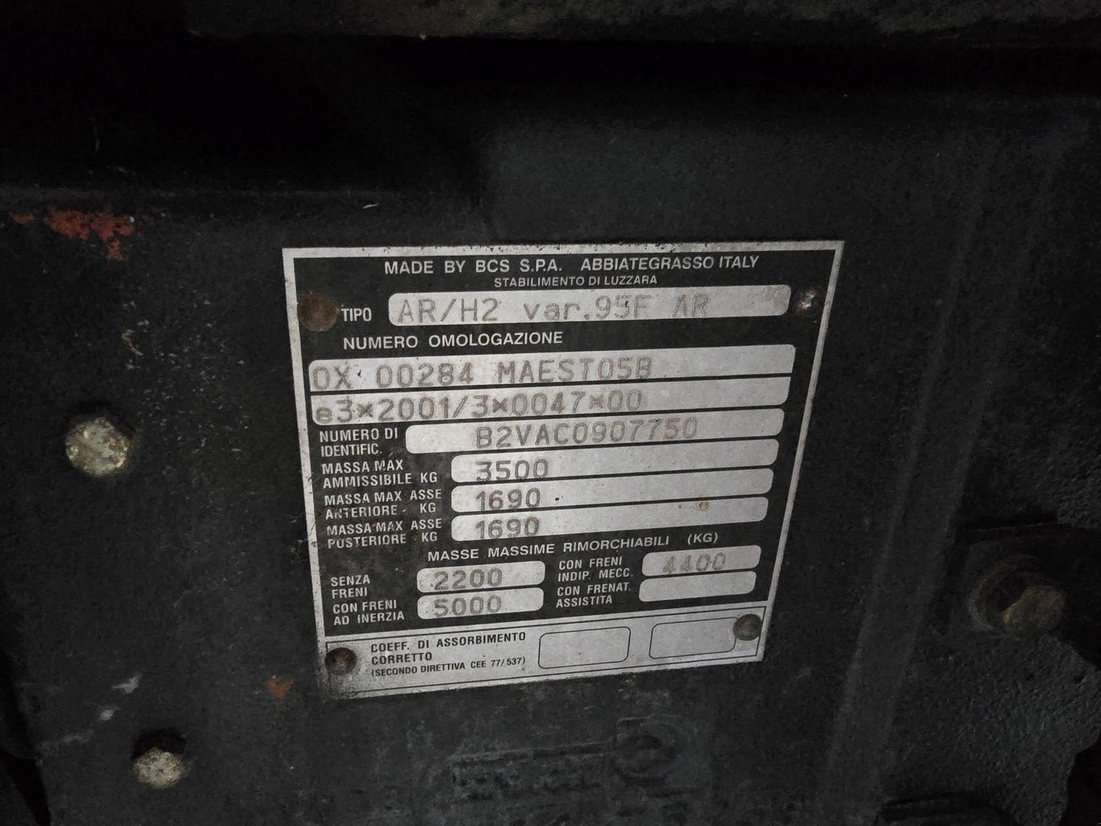 Schmalspurtraktor typu Ferrari AR/H2 var.95F AR, Gebrauchtmaschine v Gabersdorf (Obrázek 28)