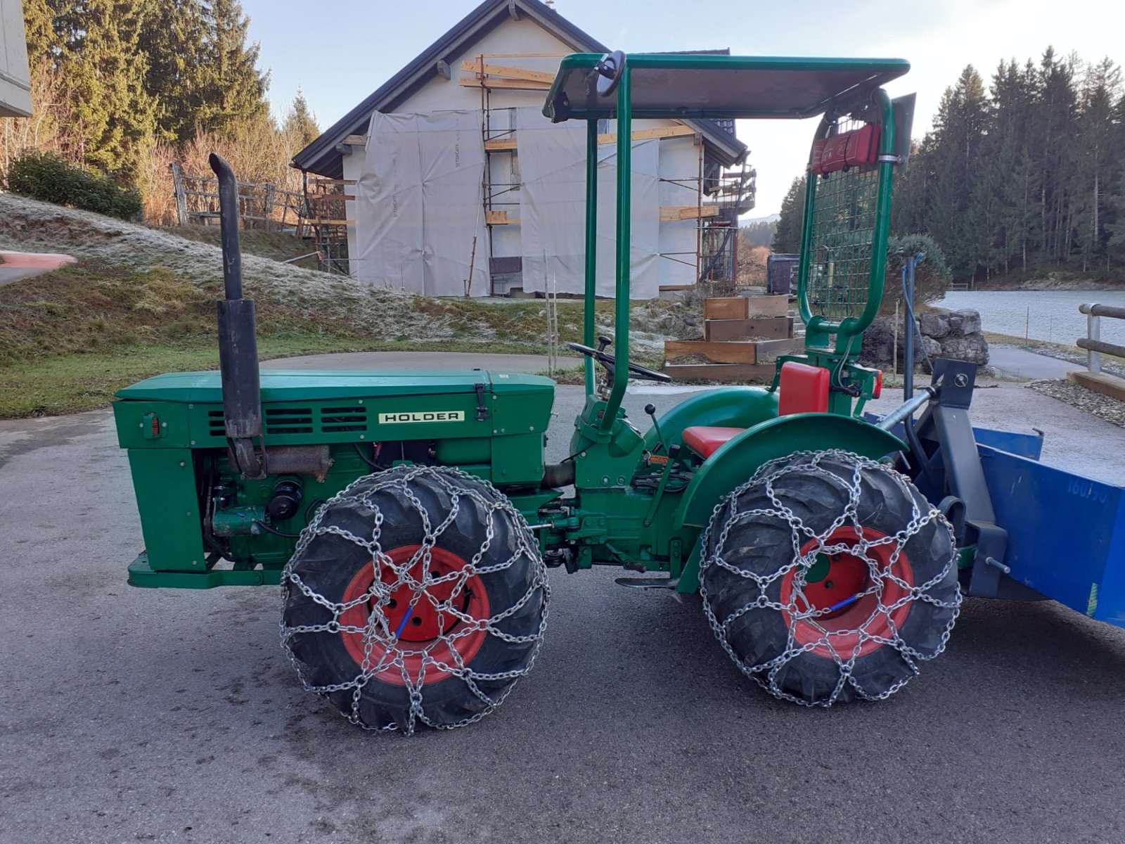 Schmalspurtraktor des Typs Holder A 45, Gebrauchtmaschine in Zlan (Bild 1)