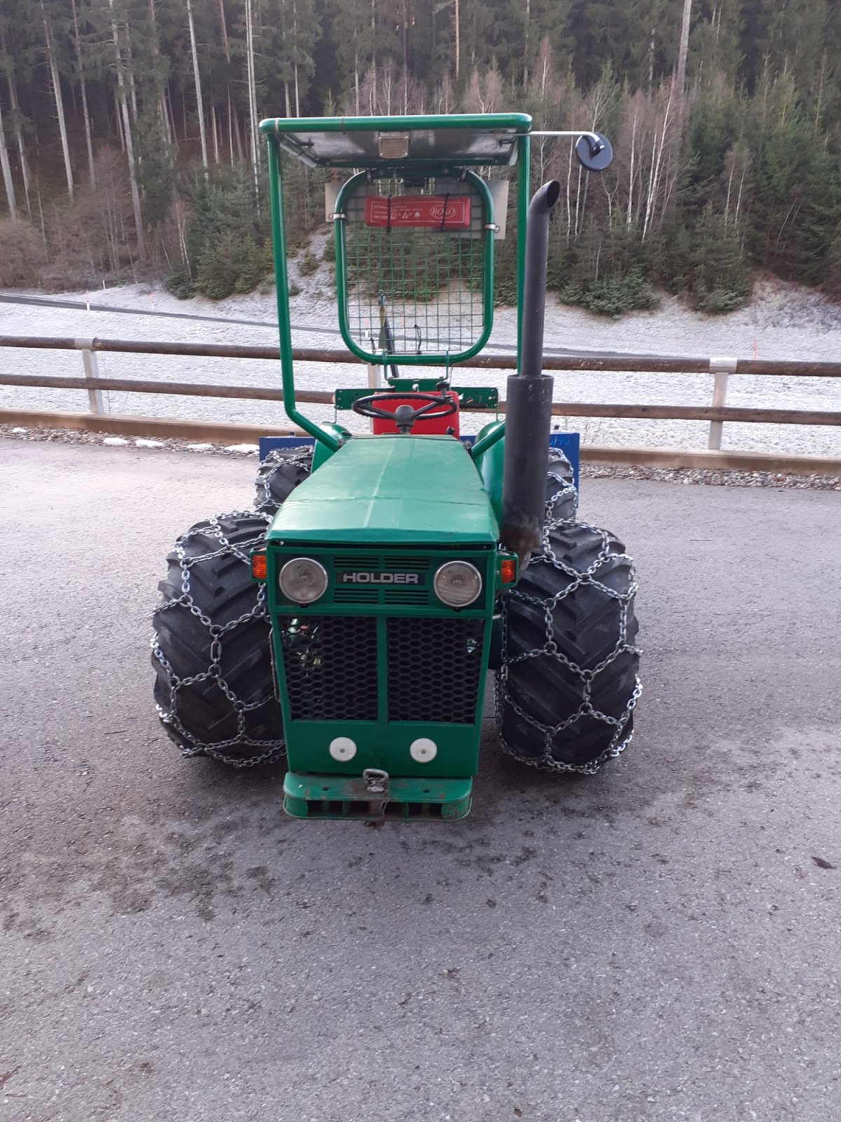 Schmalspurtraktor des Typs Holder A 45, Gebrauchtmaschine in Zlan (Bild 3)