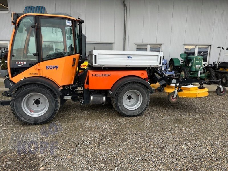 Schmalspurtraktor typu Holder Weinbautraktor Holder M4.74 / M 480 Joystick u. Funksteuerung, Gebrauchtmaschine v Schutterzell (Obrázek 22)