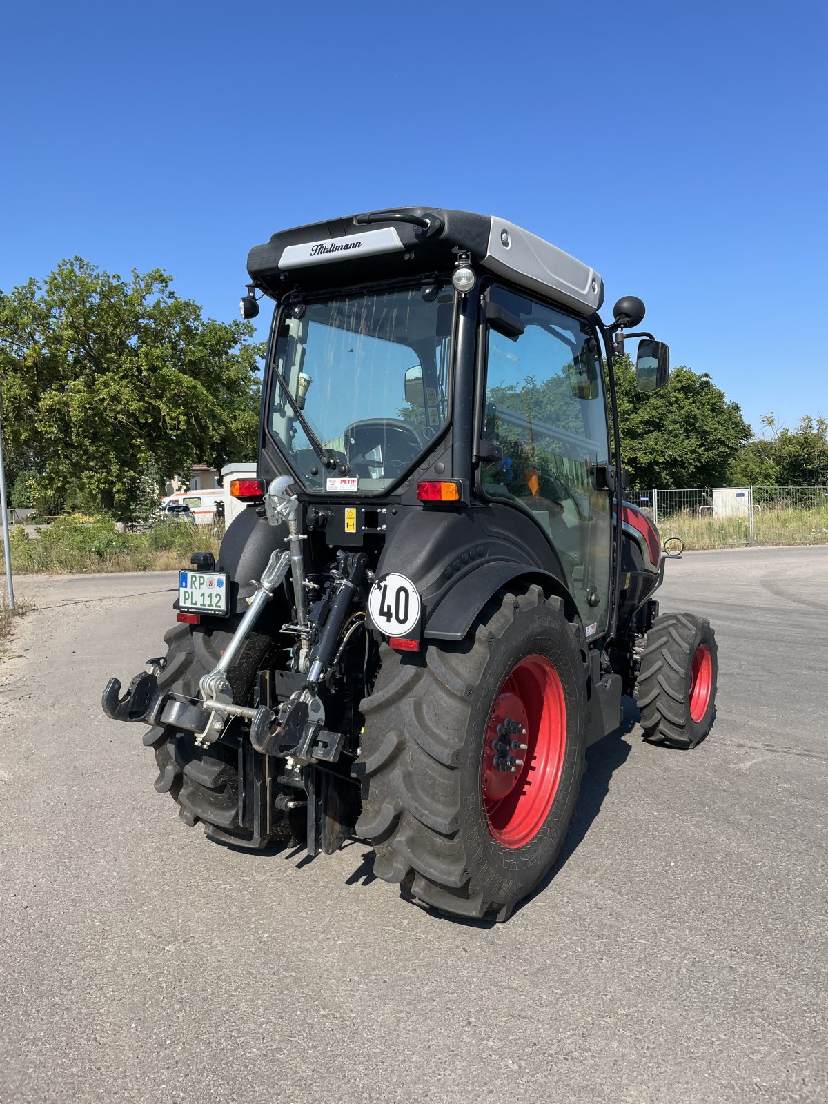 Schmalspurtraktor des Typs Hürlimann XS 95 GS, Gebrauchtmaschine in Dannstadt-Schauernheim (Bild 4)