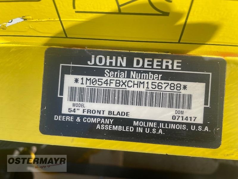 Schmalspurtraktor typu John Deere 1026 R, Gebrauchtmaschine v Rohr (Obrázek 14)