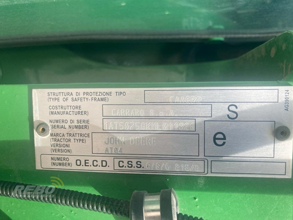 Schmalspurtraktor des Typs John Deere 5075 GL, Gebrauchtmaschine in Albersdorf (Bild 14)