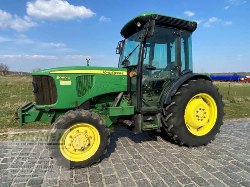 Schmalspurtraktor typu John Deere 5080 GF, Gebrauchtmaschine w Weißenschirmbach