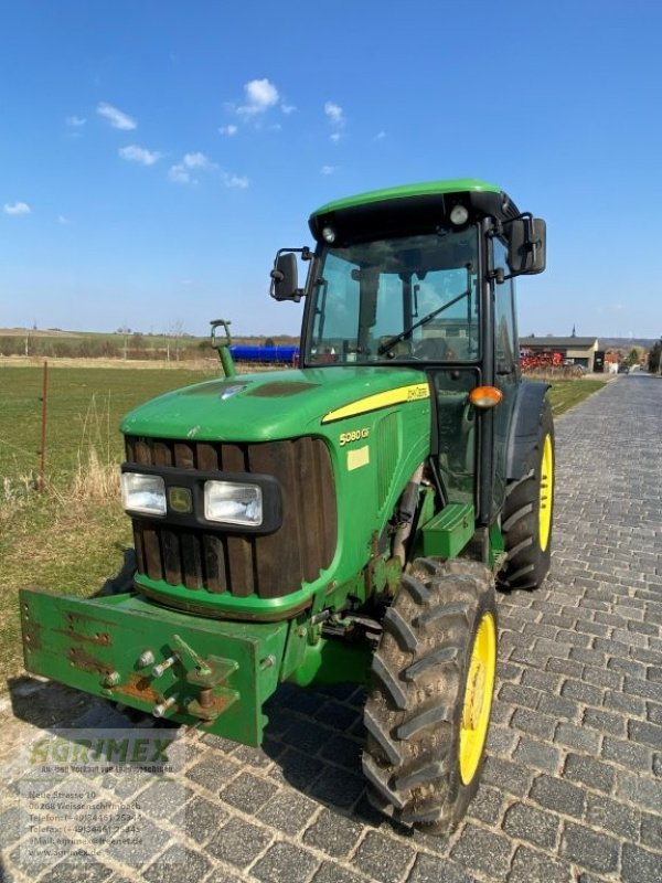Schmalspurtraktor del tipo John Deere 5080 GF, Gebrauchtmaschine In Weißenschirmbach (Immagine 2)