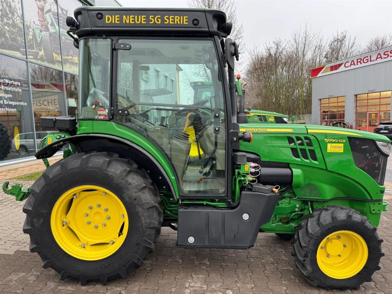 Schmalspurtraktor Türe ait John Deere 5090GV Stufe V, Neumaschine içinde Worms (resim 8)