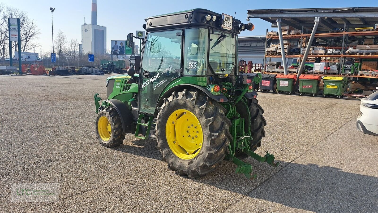 Schmalspurtraktor del tipo John Deere 5105GN, Vorführmaschine en Korneuburg (Imagen 4)