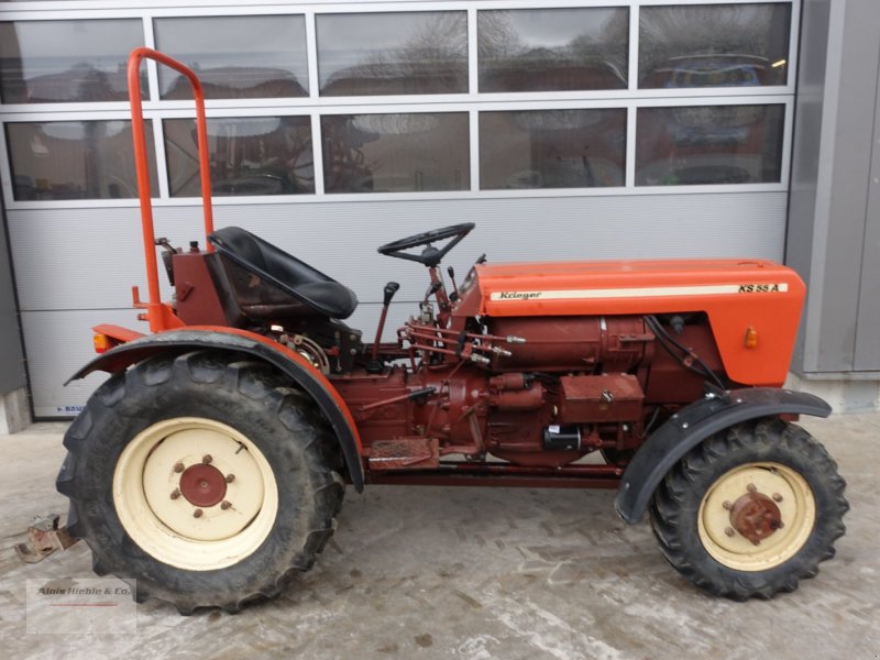 Schmalspurtraktor a típus Krieger KS 55 A, Gebrauchtmaschine ekkor: Tapfheim