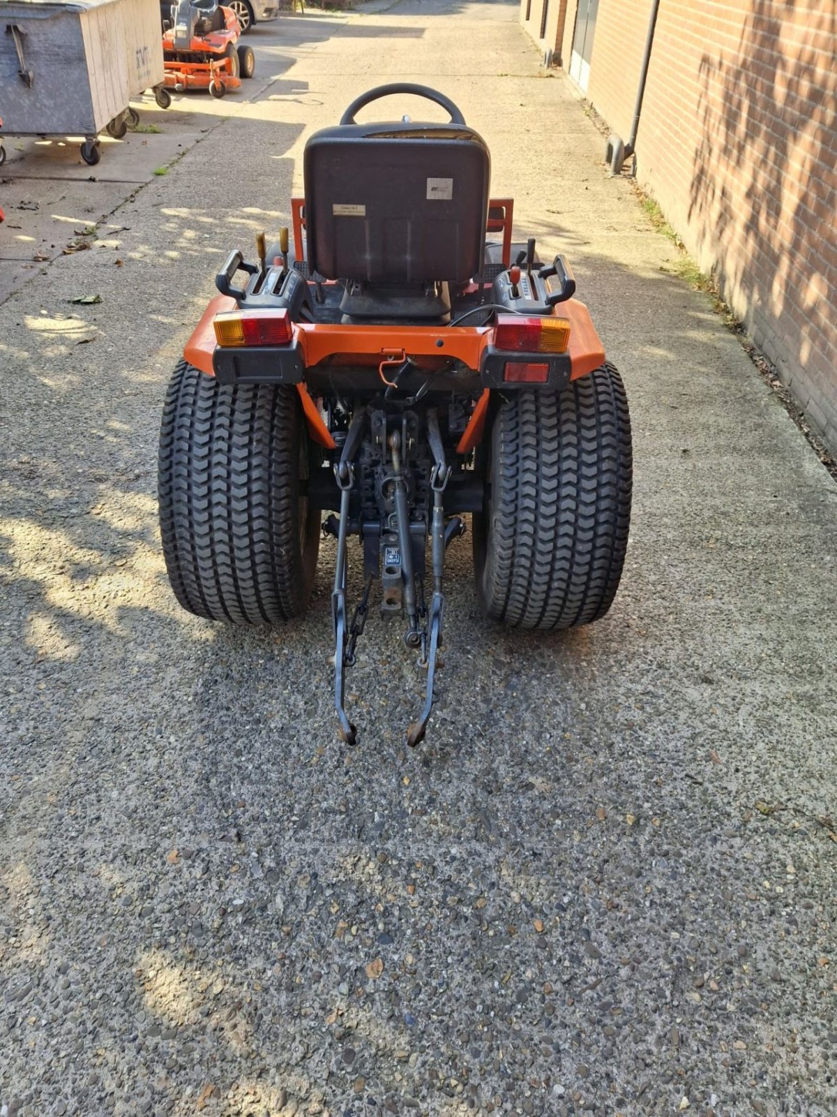 Schmalspurtraktor Türe ait Kubota B2210, Gebrauchtmaschine içinde Maartensdijk (resim 4)