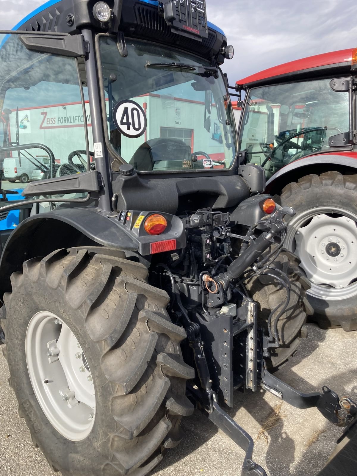 Schmalspurtraktor typu Landini Rex 4.080 GT, Neumaschine v Oberweidelham (Obrázek 2)