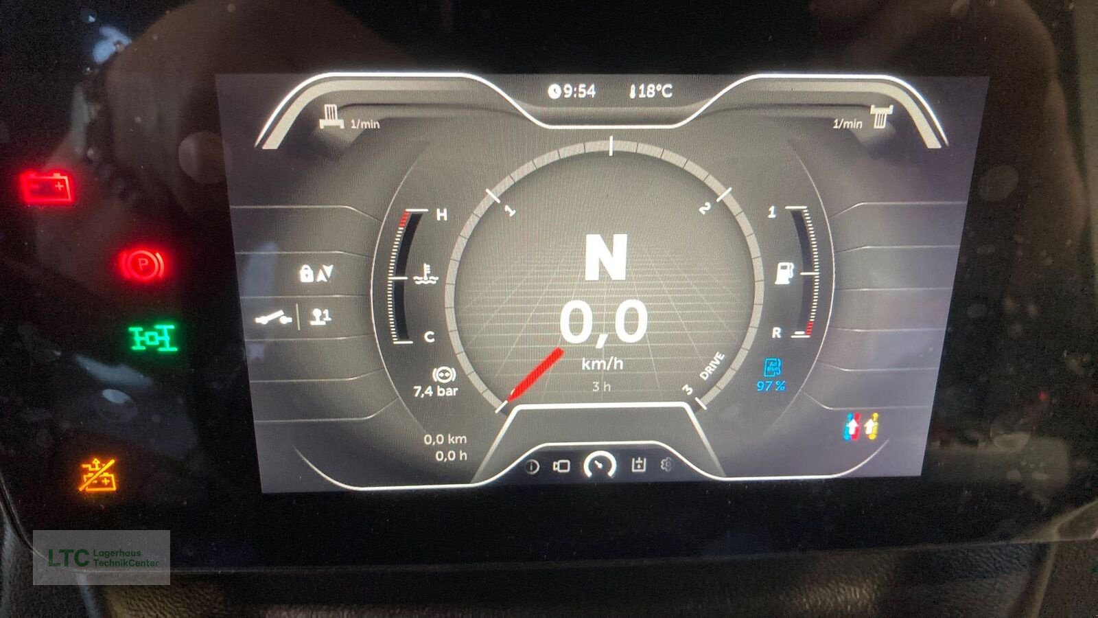 Schmalspurtraktor des Typs Lindner Lintrac 80, Gebrauchtmaschine in Großpetersdorf (Bild 10)