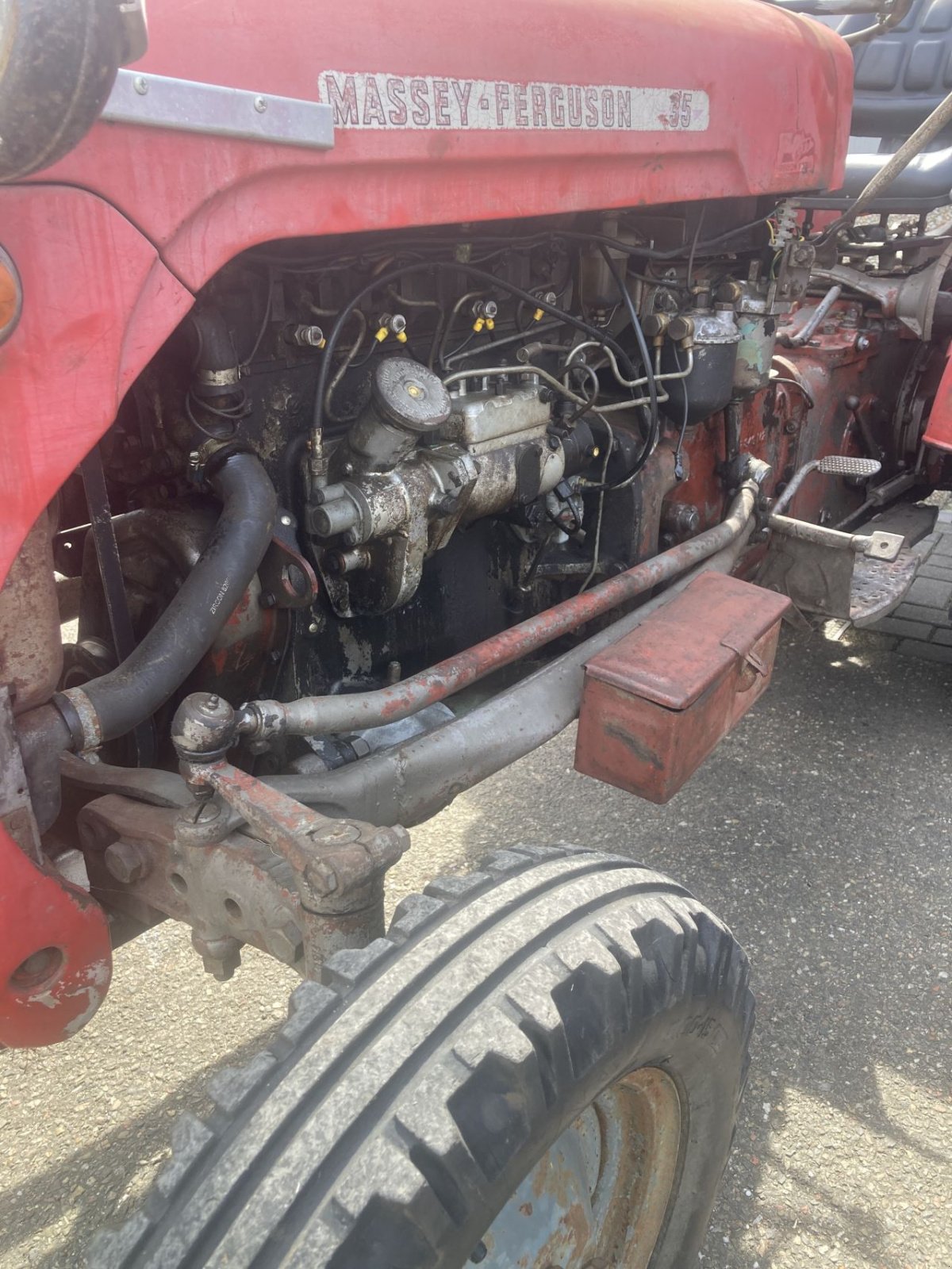 Schmalspurtraktor van het type Massey Ferguson -, Gebrauchtmaschine in Neer (Foto 6)