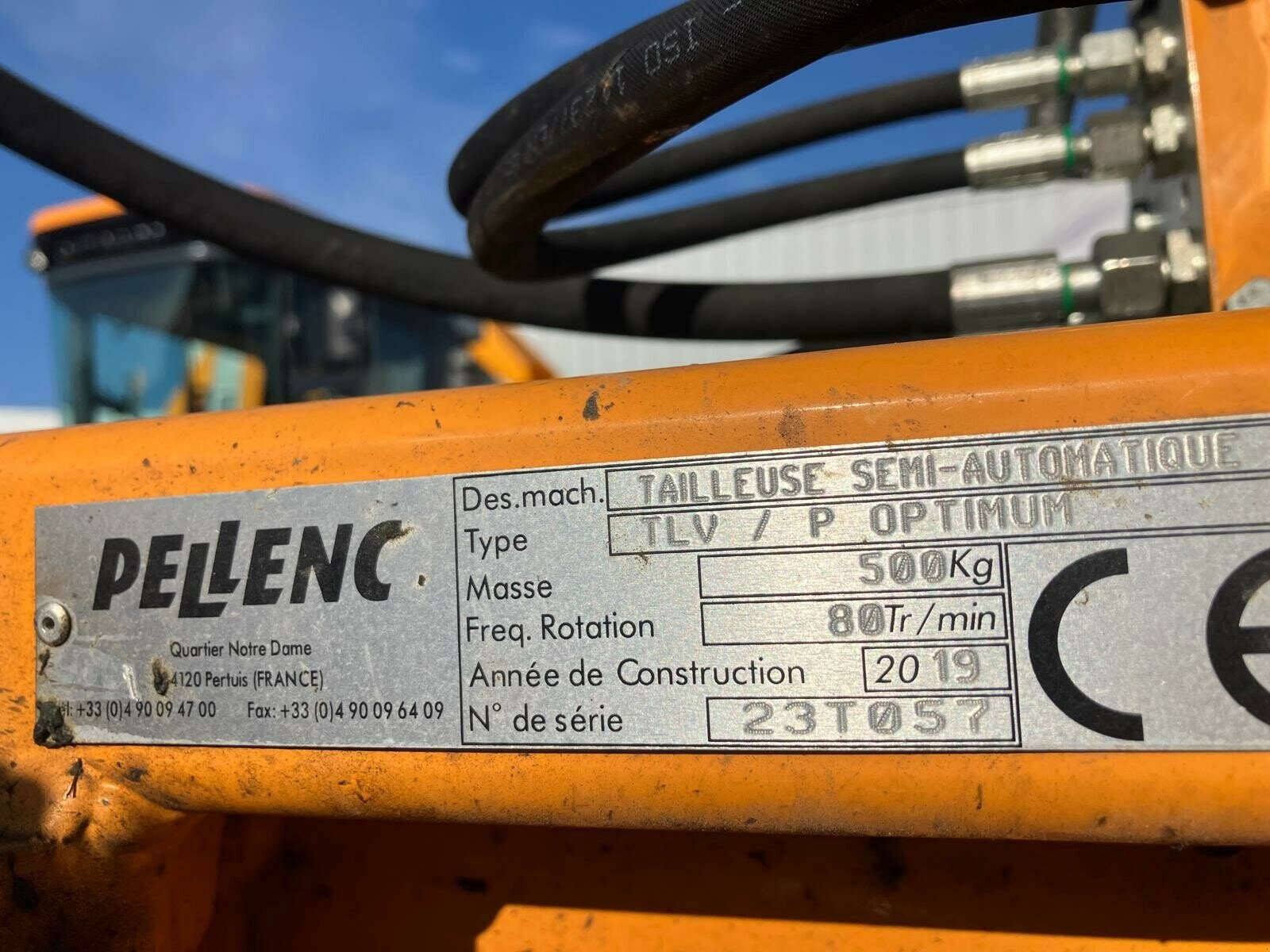 Schmalspurtraktor от тип Pellenc PRETAILLEUSE  POUR PORTEUR, Gebrauchtmaschine в SAINT ANDIOL (Снимка 8)