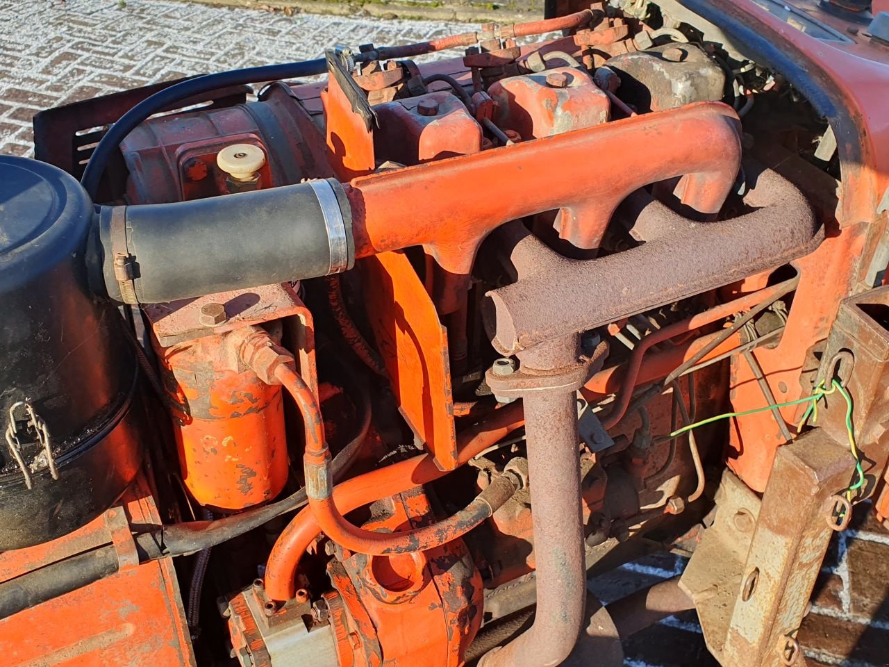 Schmalspurtraktor tipa Renault R80, Gebrauchtmaschine u Weiteveen (Slika 6)