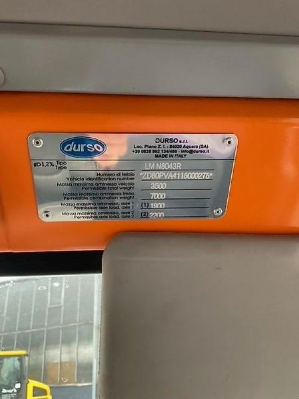 Schmalspurtraktor typu Sonstige Multi Mobil Durso M3.5, Gebrauchtmaschine v Bellenberg (Obrázek 8)