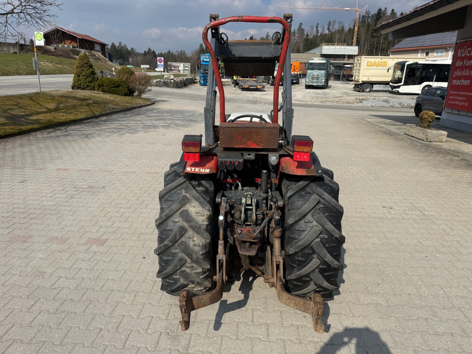 Schmalspurtraktor du type Steyr 8055 A, Gebrauchtmaschine en Neureichenau (Photo 4)
