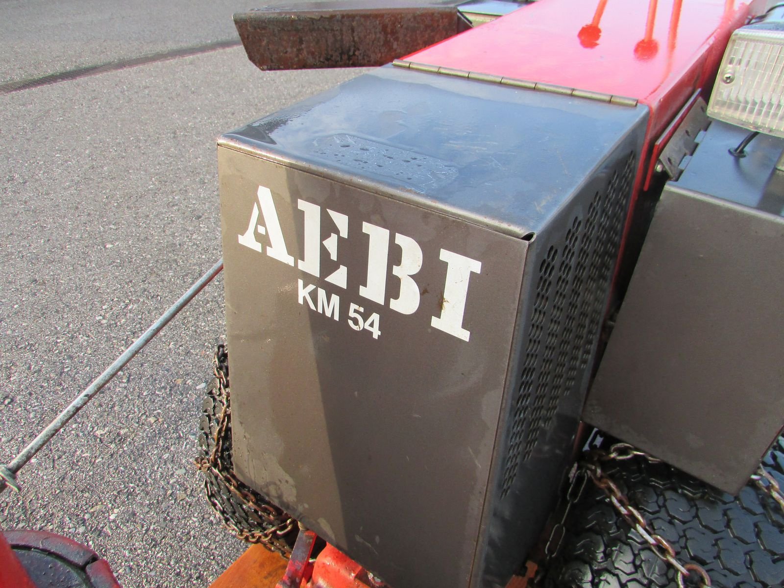 Schneefräse typu Aebi Aebi KM 54, Gebrauchtmaschine v Saxen (Obrázek 7)