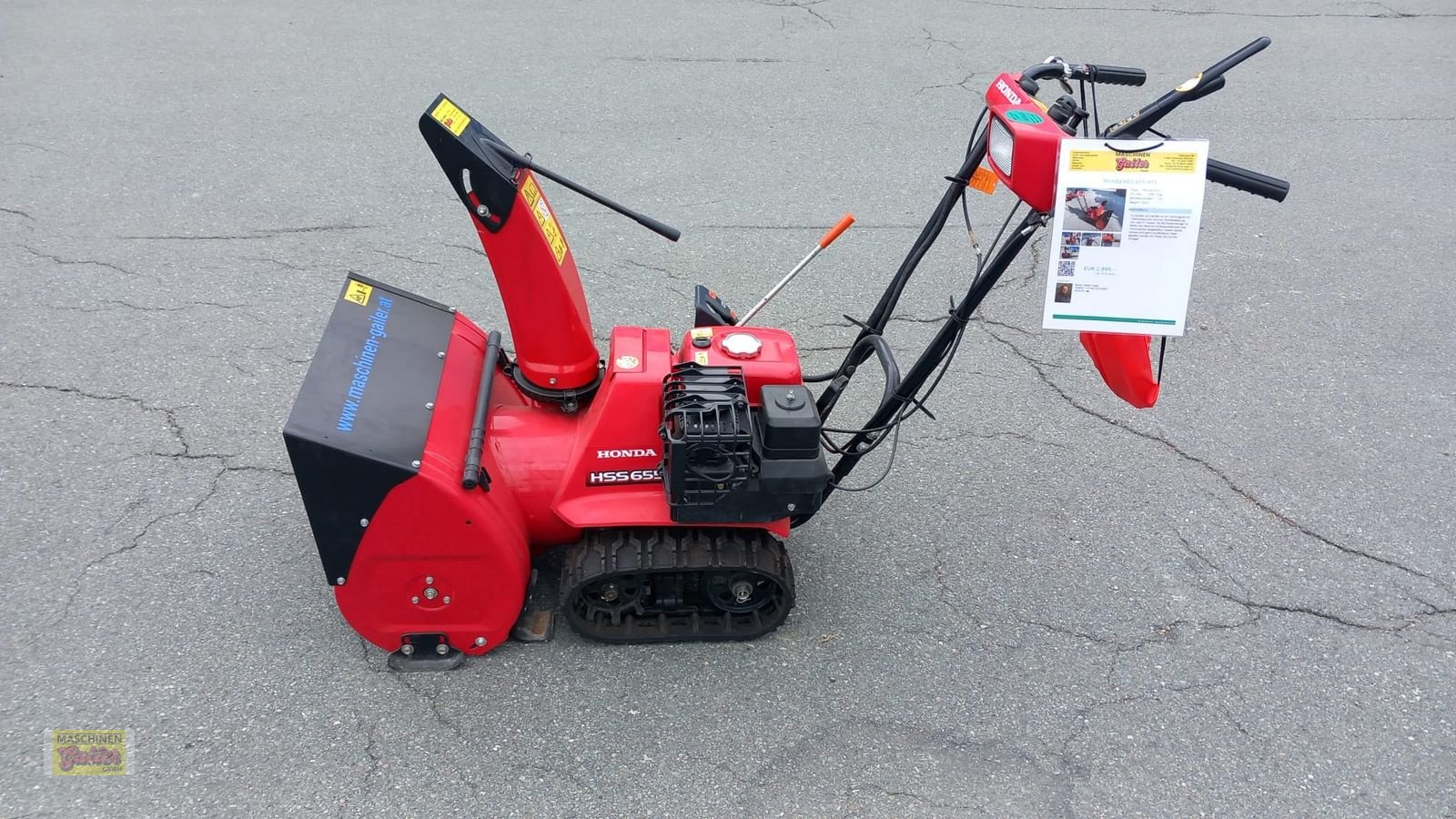 Schneefräse des Typs Honda HSS 655 gebraucht, Gebrauchtmaschine in Kötschach (Bild 2)