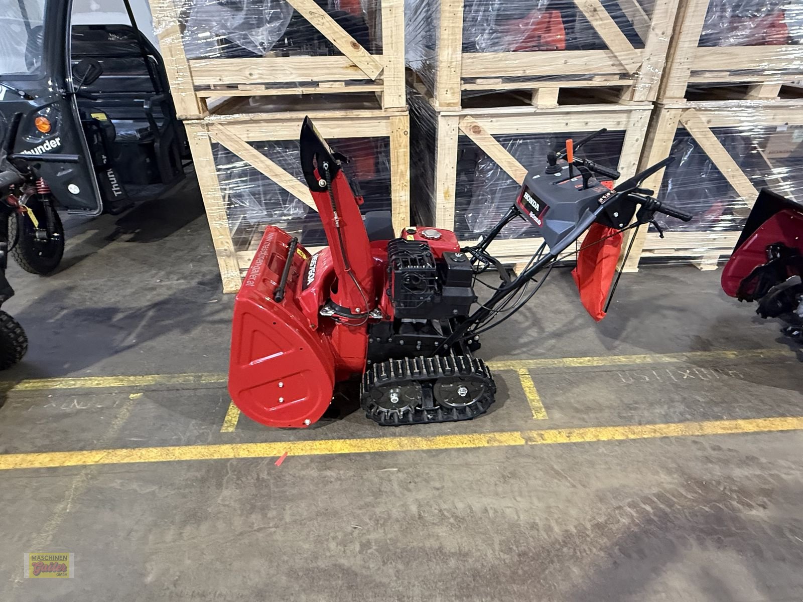 Schneefräse от тип Honda HSS 760 TD Schneefräse mit Raupen und E-Start, Gebrauchtmaschine в Kötschach (Снимка 8)