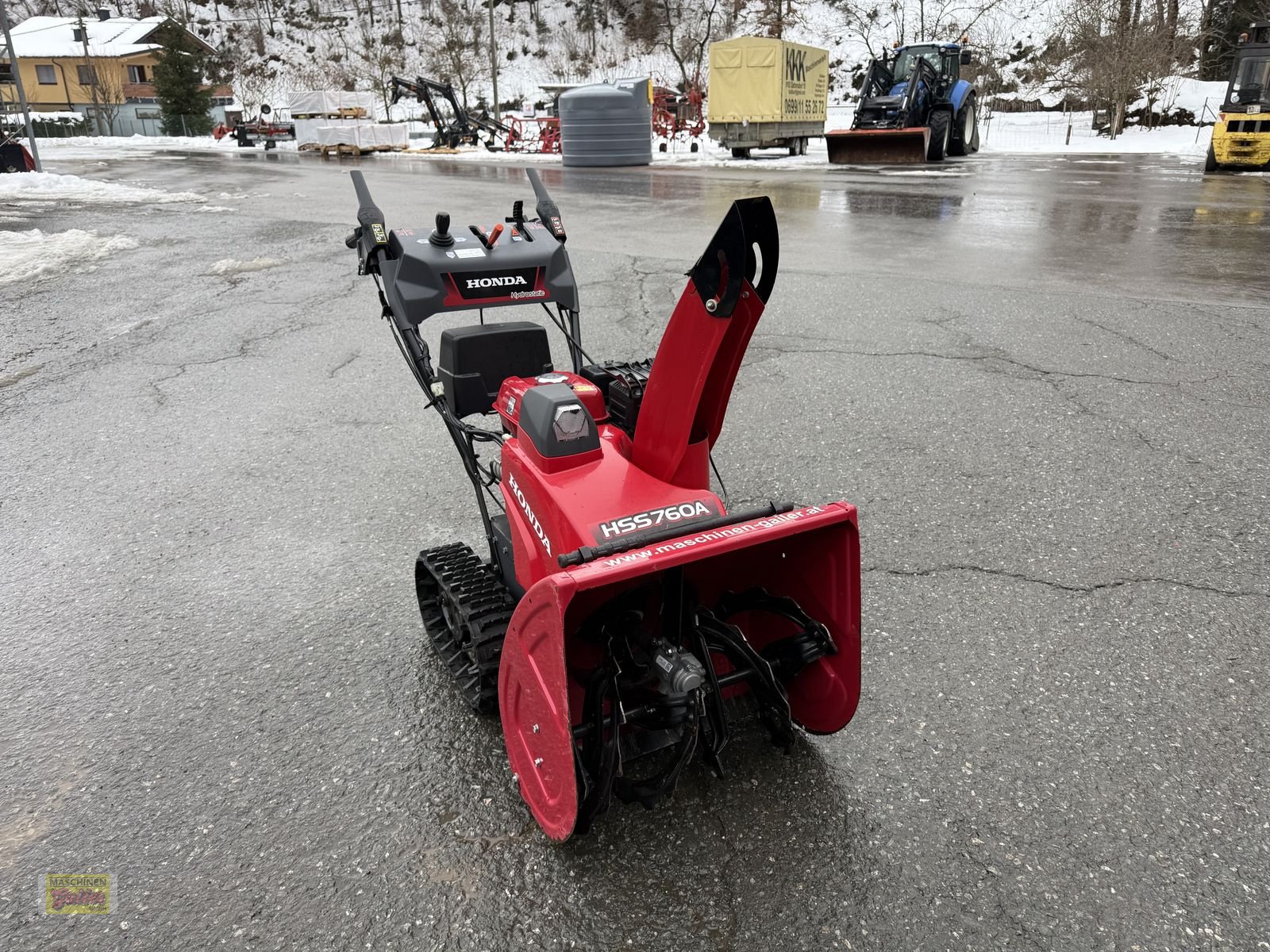 Schneefräse van het type Honda HSS 760A TD mit Raupenantrieb und E-Start, Gebrauchtmaschine in Kötschach (Foto 10)