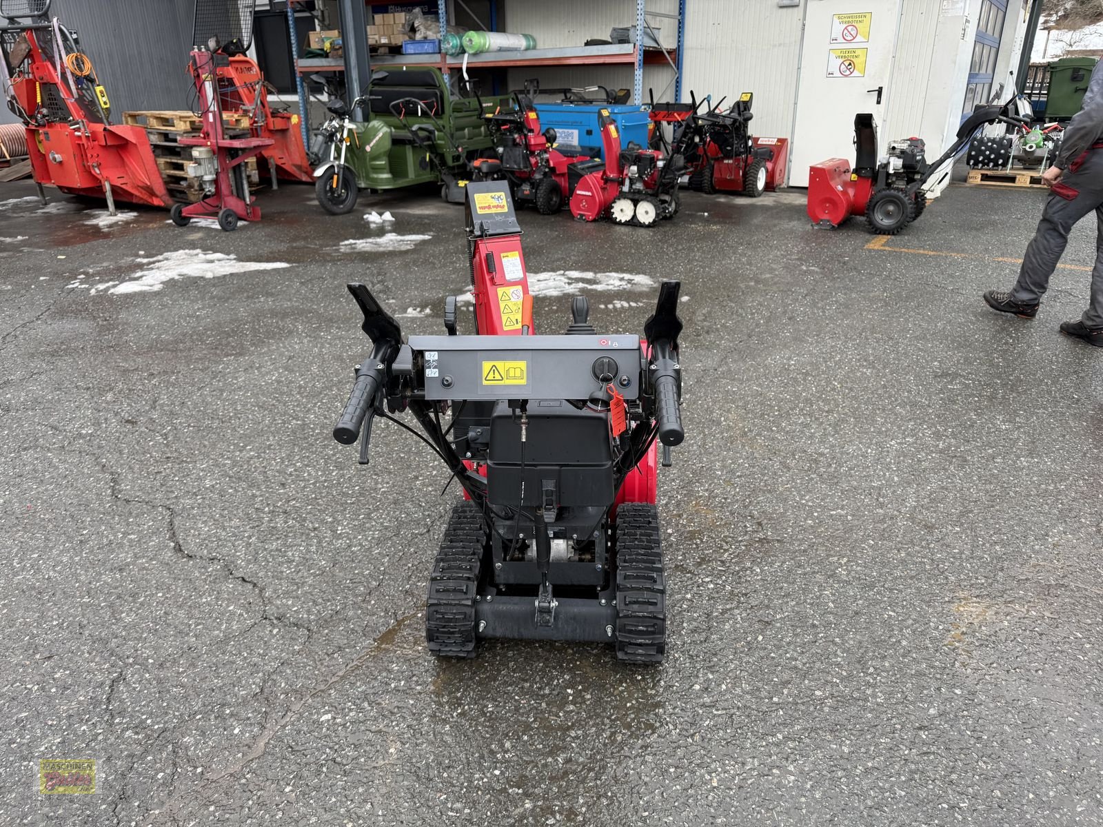 Schneefräse van het type Honda HSS 760A TD mit Raupenantrieb und E-Start, Gebrauchtmaschine in Kötschach (Foto 4)