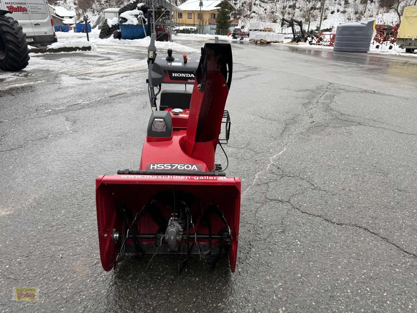 Schneefräse van het type Honda HSS 760A TD mit Raupenantrieb und E-Start, Gebrauchtmaschine in Kötschach (Foto 9)