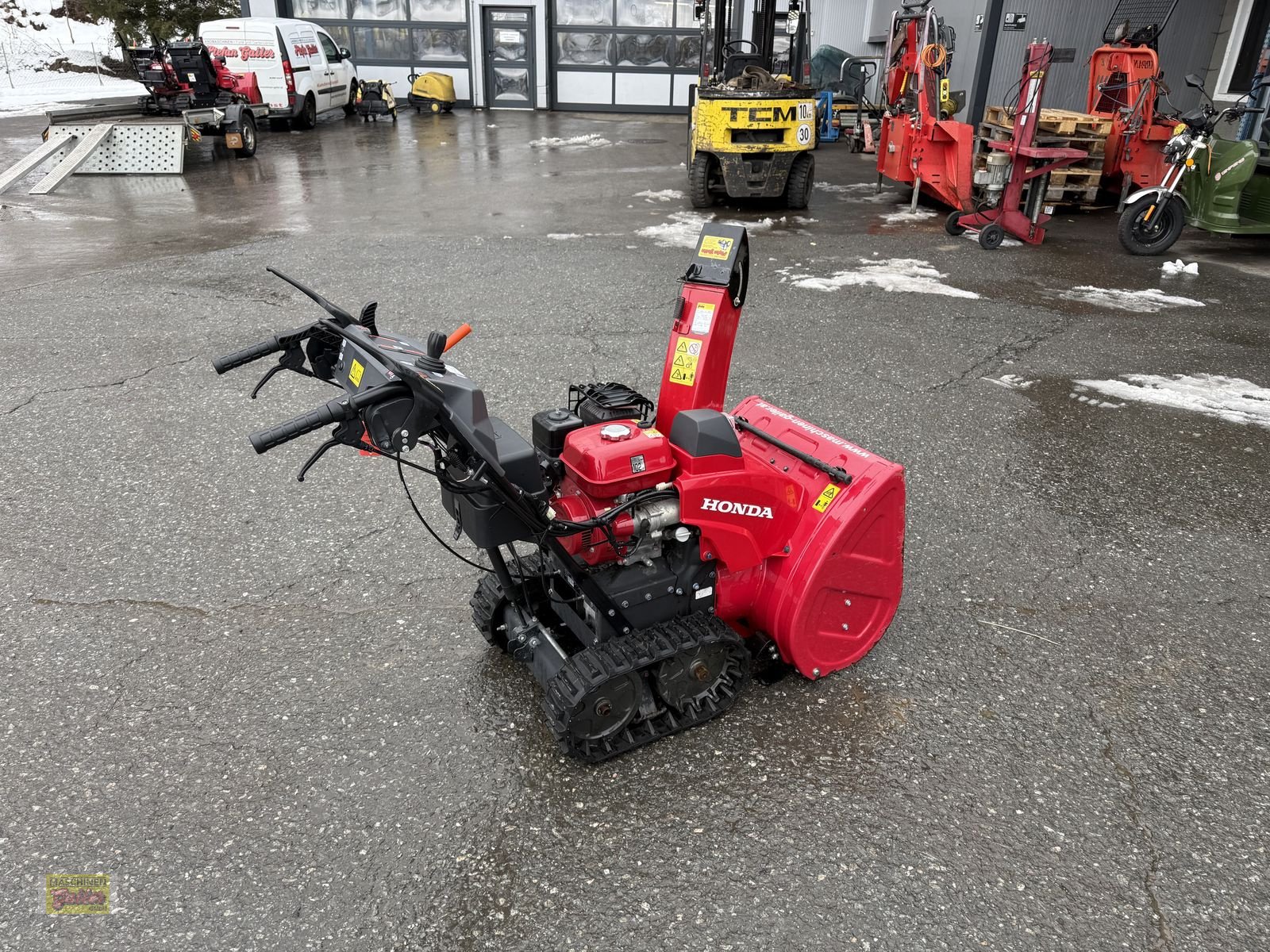 Schneefräse van het type Honda HSS 760A TD mit Raupenantrieb und E-Start, Gebrauchtmaschine in Kötschach (Foto 3)