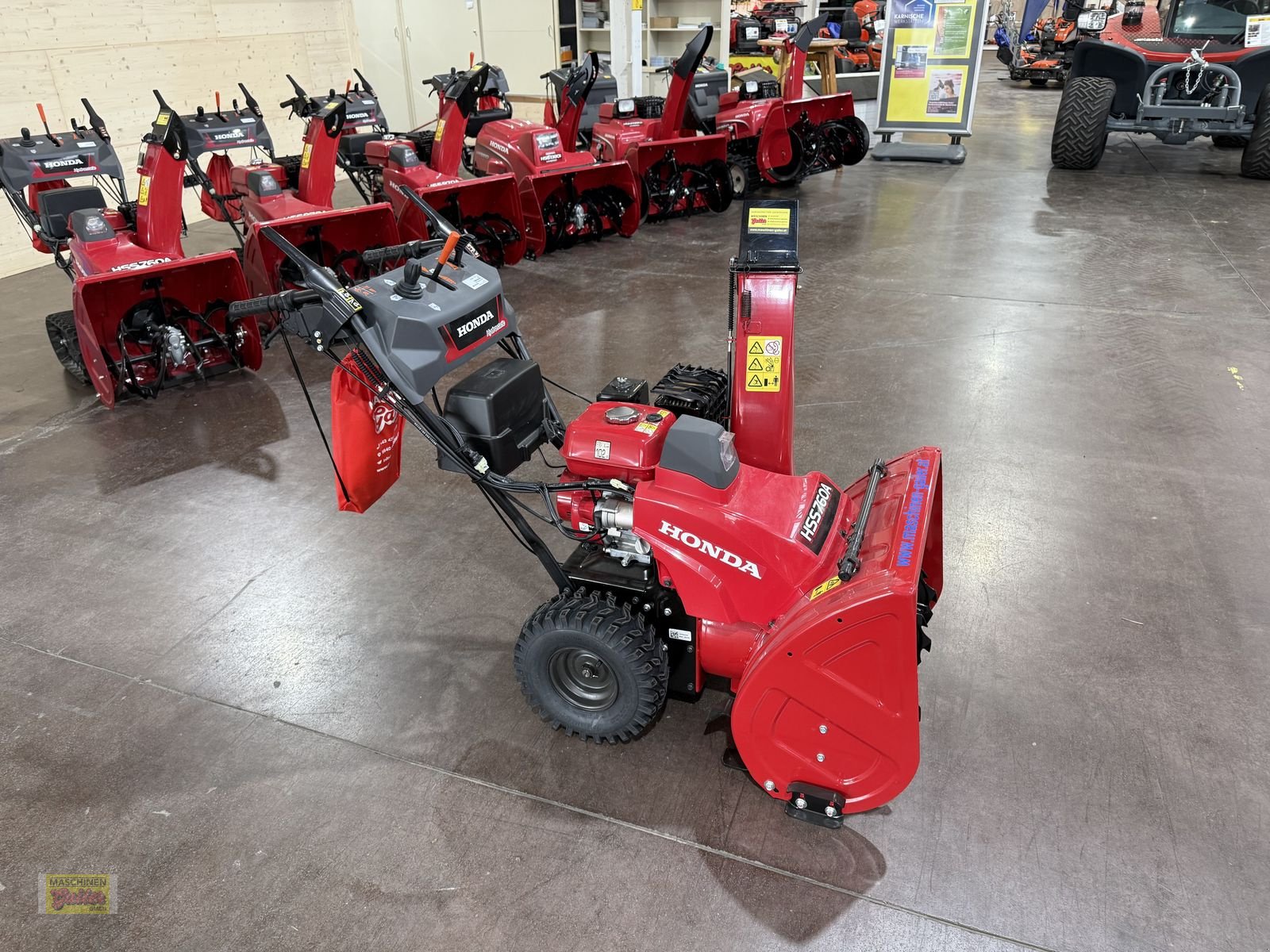 Schneefräse typu Honda HSS 760A WD Schneefräse, Vorführmaschine v Kötschach (Obrázek 2)