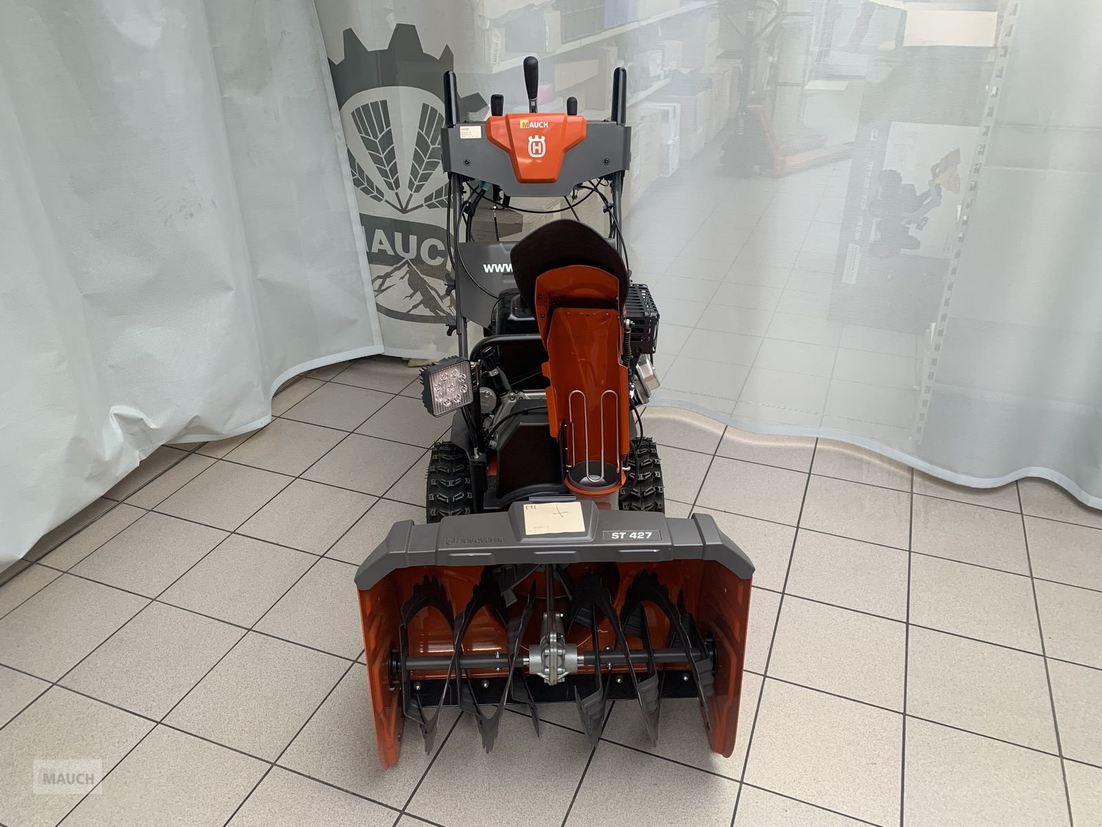 Schneefräse Türe ait Husqvarna Schneefräse ST 427, Gebrauchtmaschine içinde Eben (resim 2)