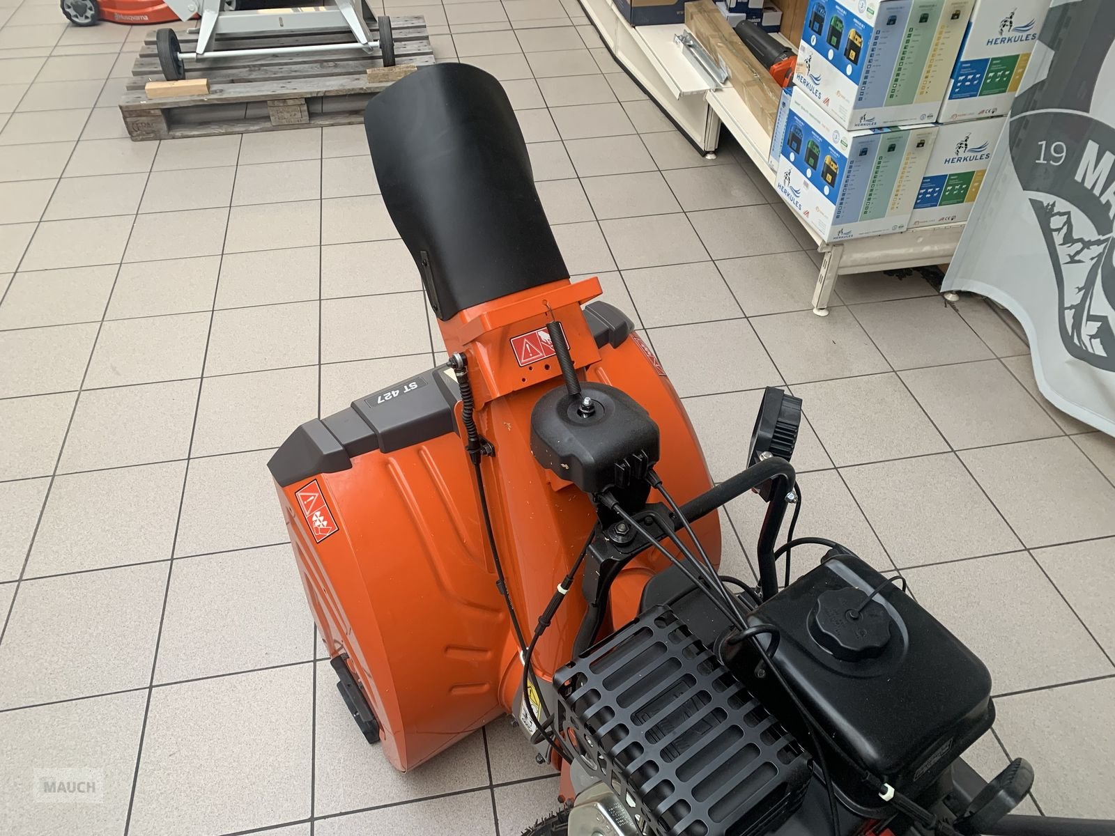 Schneefräse Türe ait Husqvarna Schneefräse ST 427, Gebrauchtmaschine içinde Eben (resim 13)