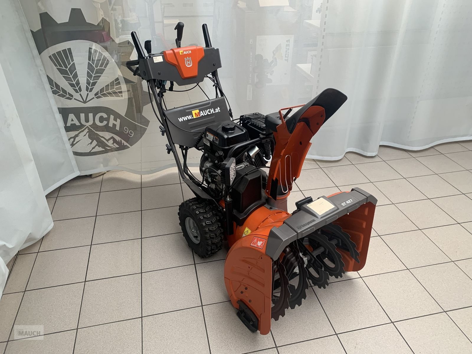 Schneefräse Türe ait Husqvarna Schneefräse ST 427, Gebrauchtmaschine içinde Eben (resim 3)