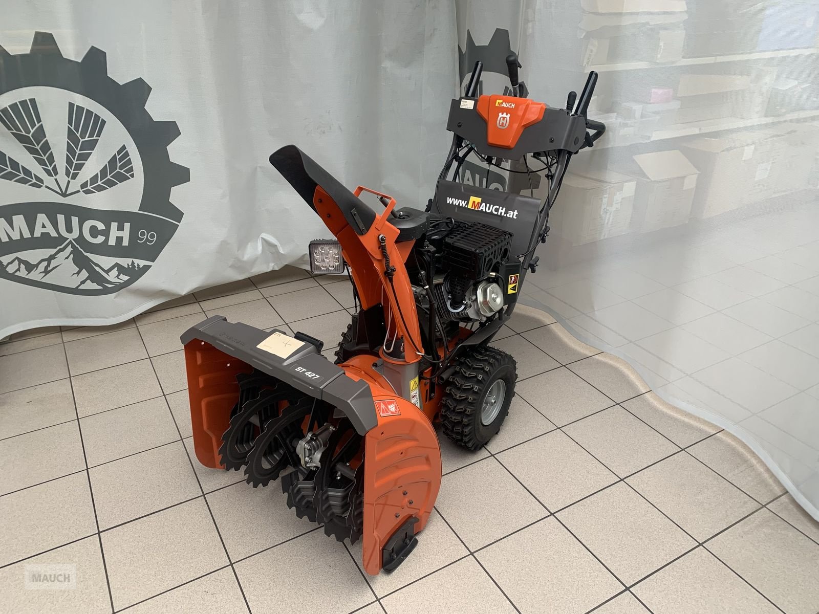 Schneefräse Türe ait Husqvarna Schneefräse ST 427, Gebrauchtmaschine içinde Eben (resim 1)