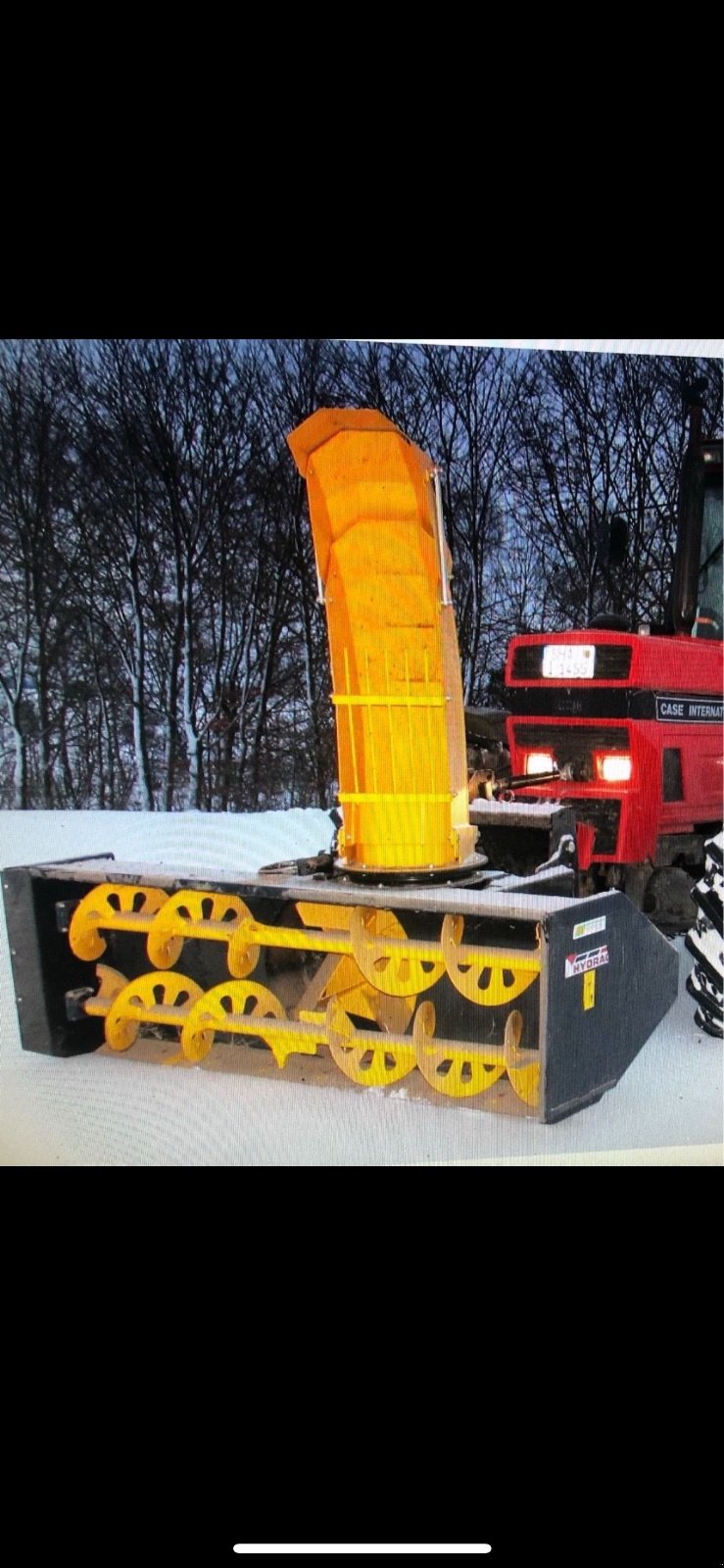 Schneefräse typu Hydrac SF, Gebrauchtmaschine v Braunsbach (Obrázek 1)