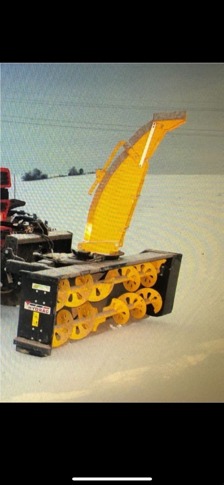 Schneefräse typu Hydrac SF, Gebrauchtmaschine v Braunsbach (Obrázek 2)